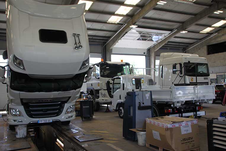 Atelier maintenance et réparation de camions dans les Yvelines 78