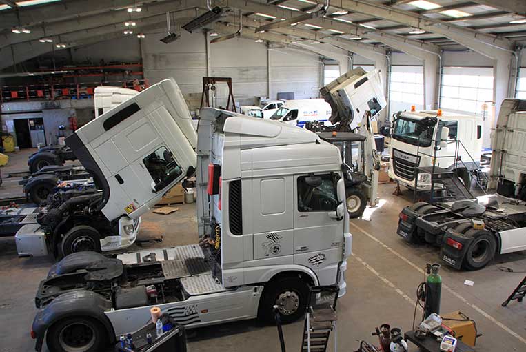 Atelier de réparation camion poids lourds Yvelines